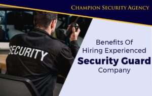 Reasons For Hiring Security Guards From Close Protection Services UK
