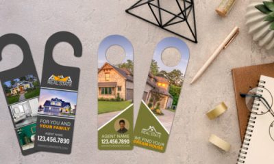Flyer marketing and door hanger marketing